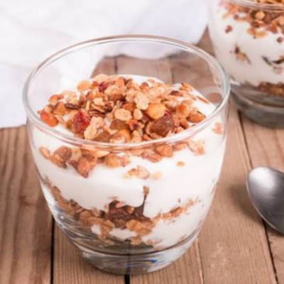 Iogurte com granola