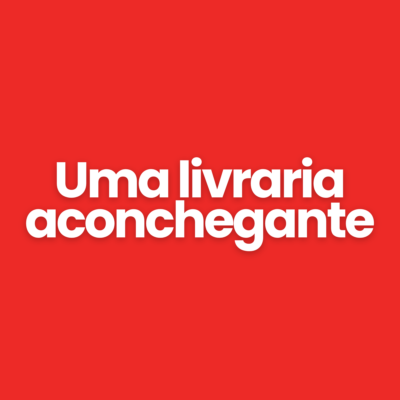 Uma livraria aconchegante.